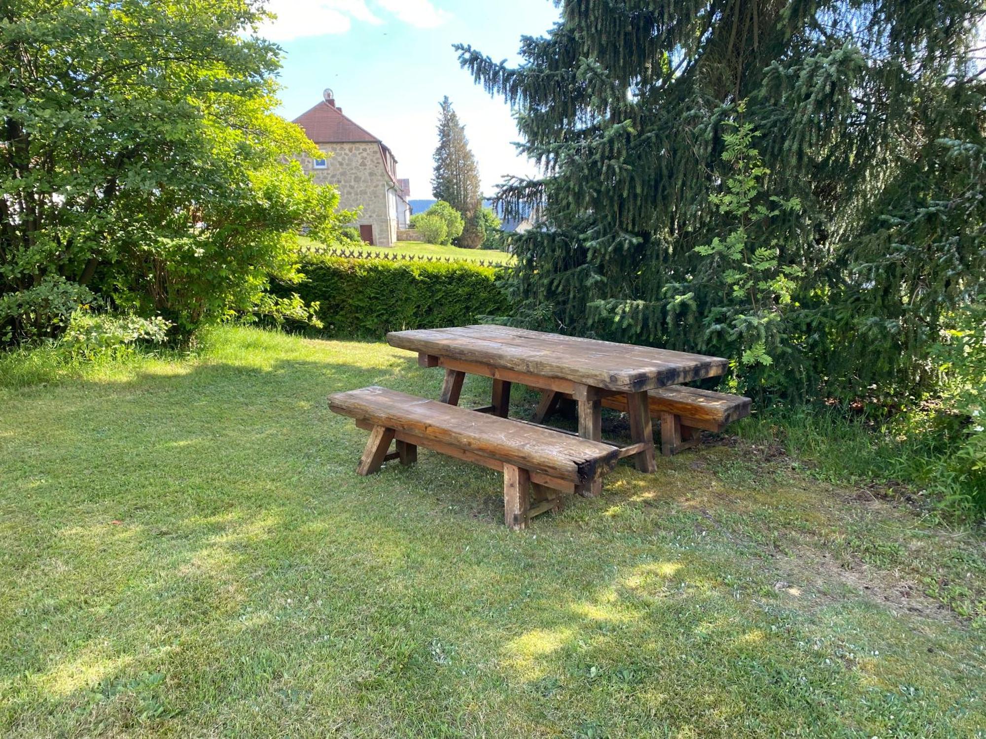 Ferienwohnung Lug In'S Land Fichtelberg Buitenkant foto